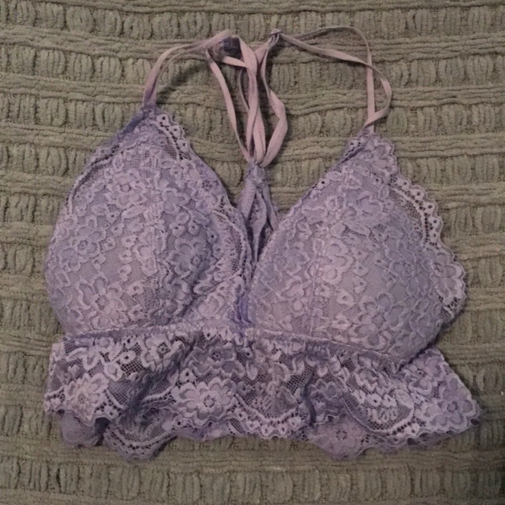 Aerie Lilac Padded Bralette